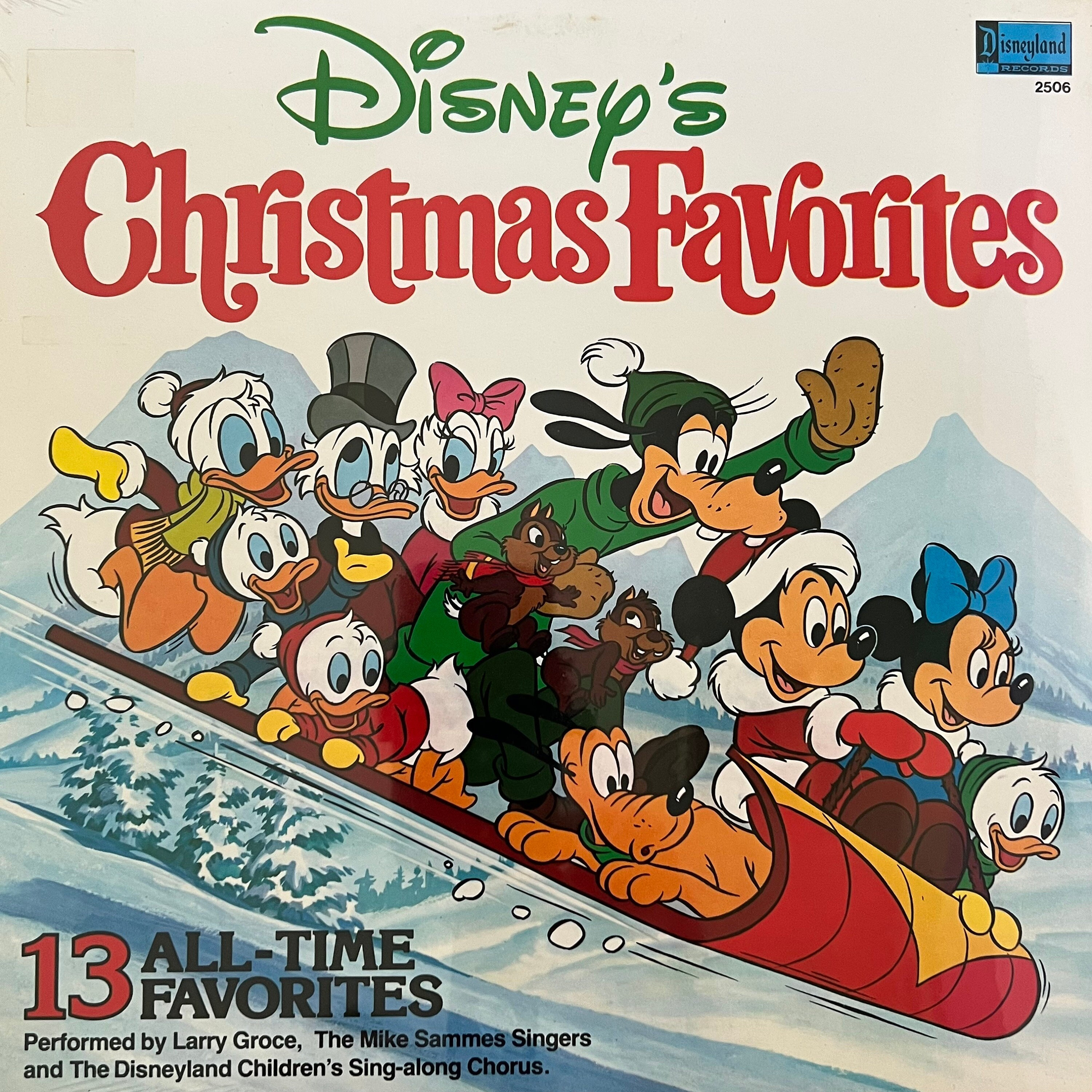 ヴィンテージ 未開封 ディズニー クリスマス お気に入り レコード