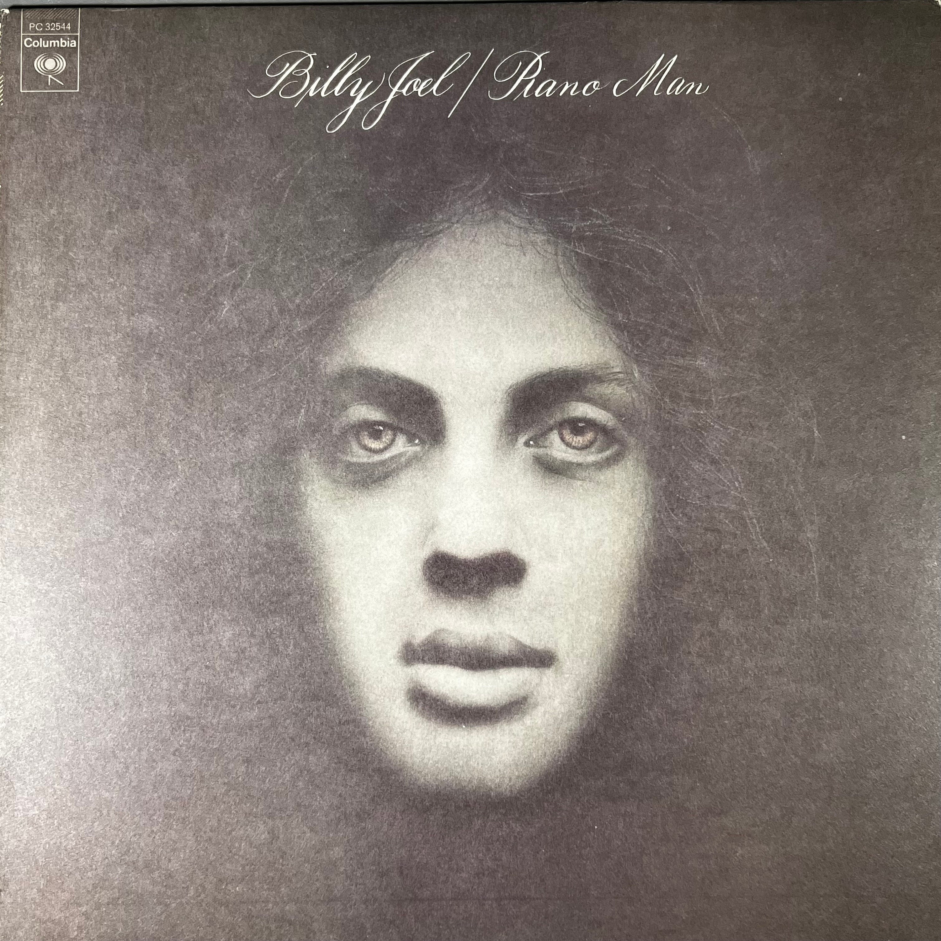 Vintage '73 Vinyl BILLY JOEL Piano Man Record Album Classic Rock