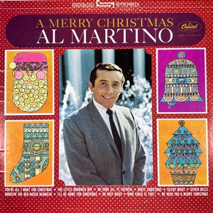 Classic 60s AL MARTINO Merry Christmas Record Album Vintage Holiday Vinyl Silent Night Silver Bells Crooner Pop 70s Carols L@@K !