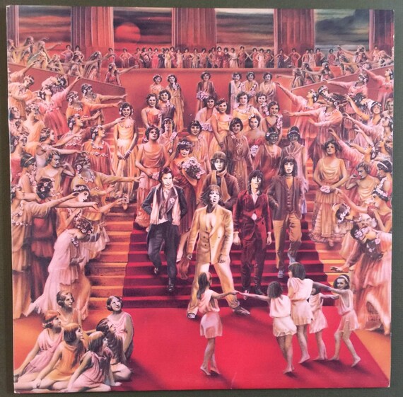 Vintage '74 Classic Rock Vinyl ROLLING STONES It's Only Rock 'N