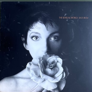 Rare Original '89 Vinyl KATE BUSH The Sensual World Record Album 80s Art Rock Pop Vintage Columbia Near MINT ! L@@K !