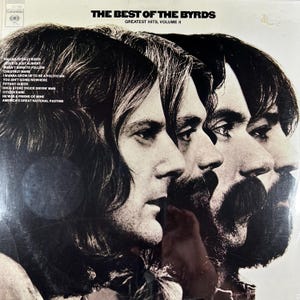 Vintage SEALED Vinyl The Best of the BYRDS Record Album Classic 60s Country Rock Folk Roger McGuinn Gram Parsons Flying Burrito Brothers