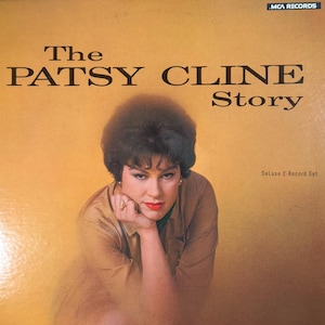 Vintage Vinyl The Patsy Cline Story Double Record Album Set Classic Country Female Vocals CRAZY Back In Baby's Arms Best Of Greatest Hits !