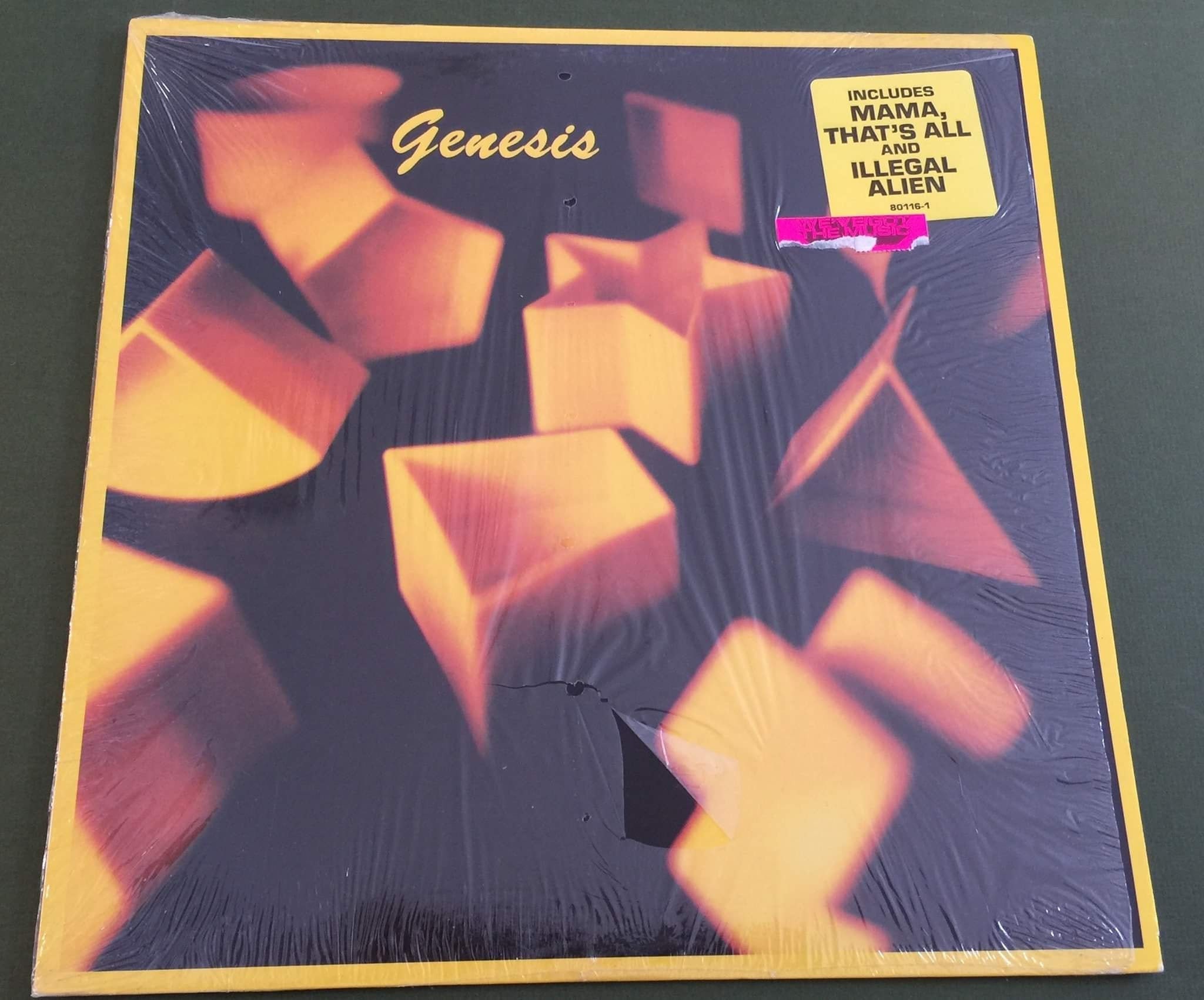 Vintage '83 Rock Vinyl GENESIS Self Titled Record Album MAMA