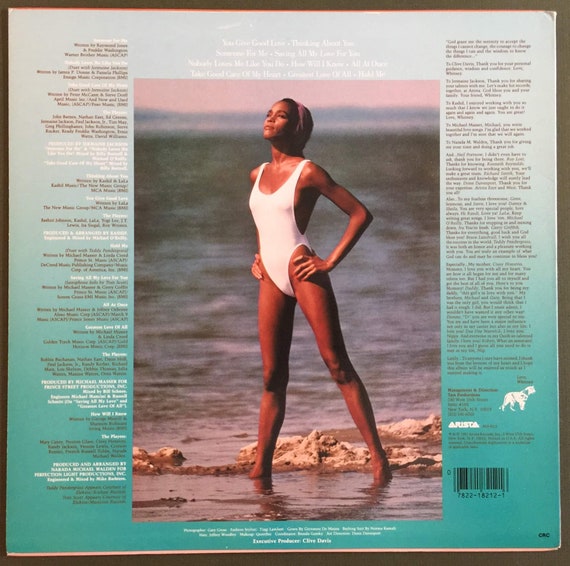 ヴィンテージ '85 ビニール WHITNEY HOUSTON デビュー レコード