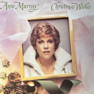 Vintage 80s Holiday Vinyl Anne Murray CHRISTMAS WISHES Record Album &#39;81 Xmas Holidays Pop Classic  Near MINT ! L@@K !