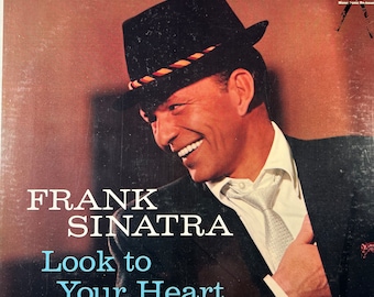 Pop clásico de los años 60 FRANK SINATRA Look To Your Heart ¡Álbum discográfico aún SELLADO! Vintage Crooner Standards Cool 50s Jazz The Rat Pack L@@K !