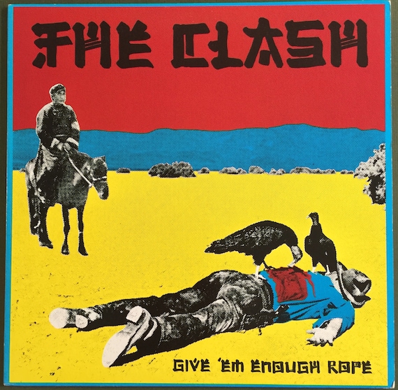 THE CLASH ジョーストラマー　レコード Give 'Em Enough RopeのUKオリジナル: STRAWBERRY FIELDS