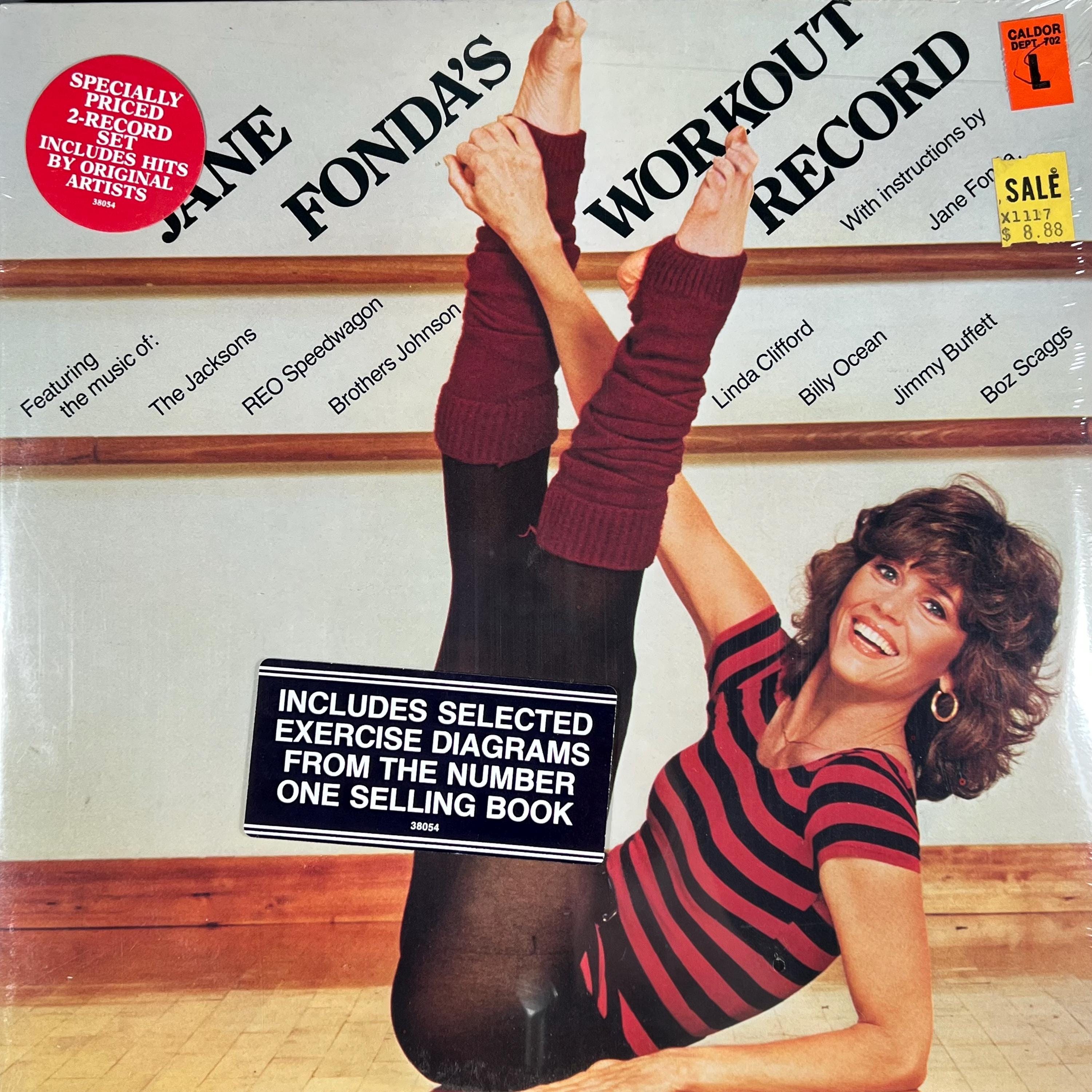 SEALED Original '82 Jane Fonda Workout Record Vintage Exercise