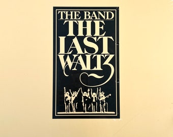 Vintage '78 The Band The LAST WALTZ Triple Record Album Set Classic Live Concert Still SEALED ! Eric Clapton Dylan Joni Mitchell L@@K !