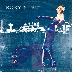 Original U.K. &#39;73 ROXY MUSIC For Your Pleasure Record Album 70s Glam Rock Brian ENO David Bowie Bryan Ferry Do The Strand Classic Rock L@@K