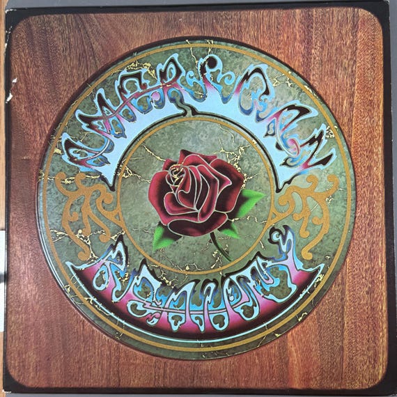 Vintage 70s Classic Vinyl GRATEFUL DEAD American Beauty Record
