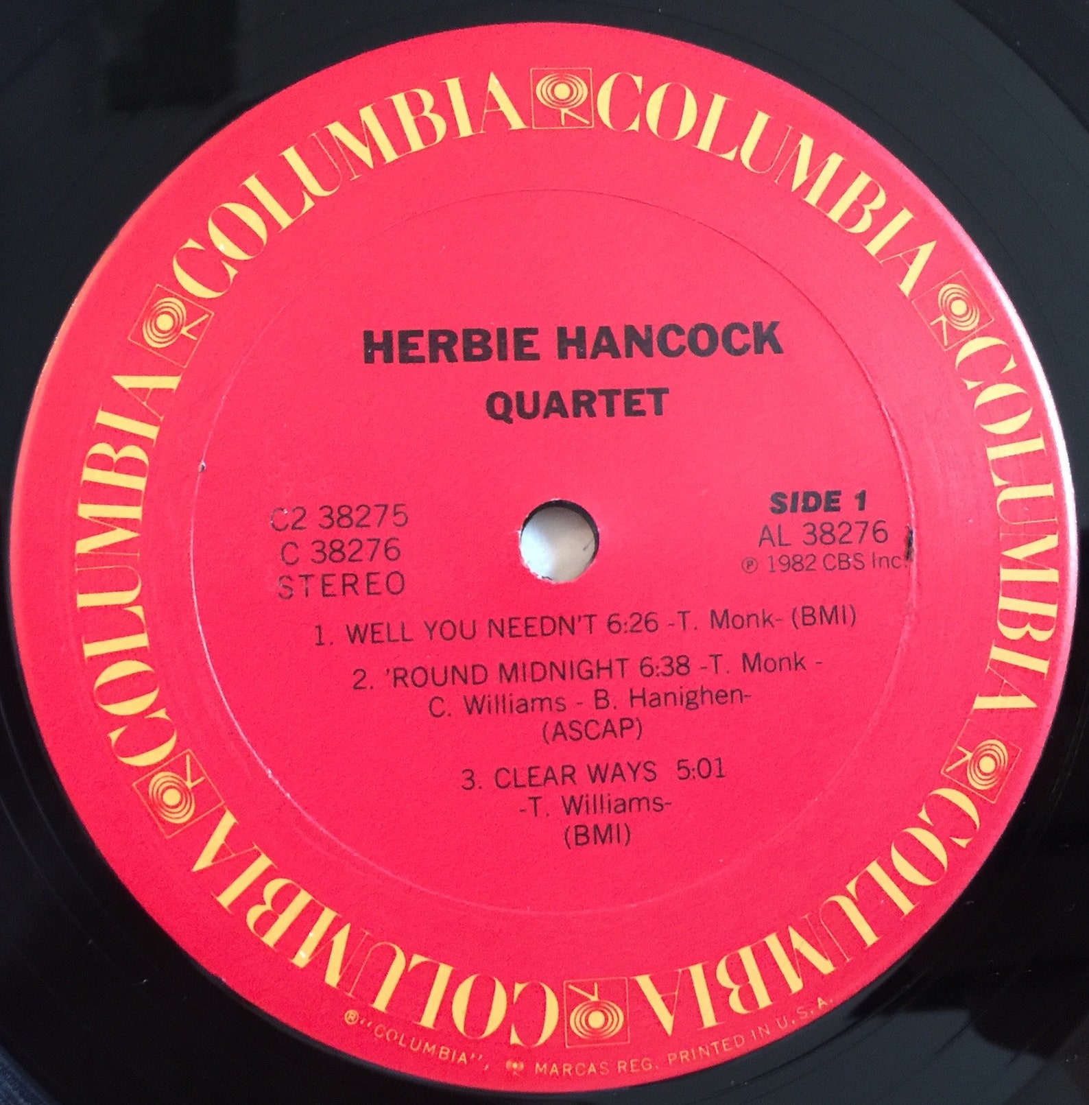 Vintage Jazz Funk Vinyl HERBIE HANCOCK QUARTET Double Record Album Set