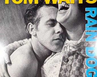 Álbum original de 1985 do TOM WAITS, Rain Dogs, em vinil clássico, rock alternativo experimental, Island Records. L@@K!