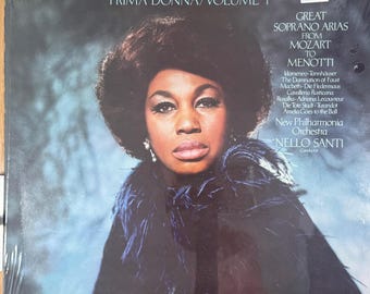 Vintage Opera Vinyl LEOTYNE PRICE Prima Donna Volume 4 Record Album Still SEALED ! Classic Great Soprano Arias Mozart Menotti L@@K !