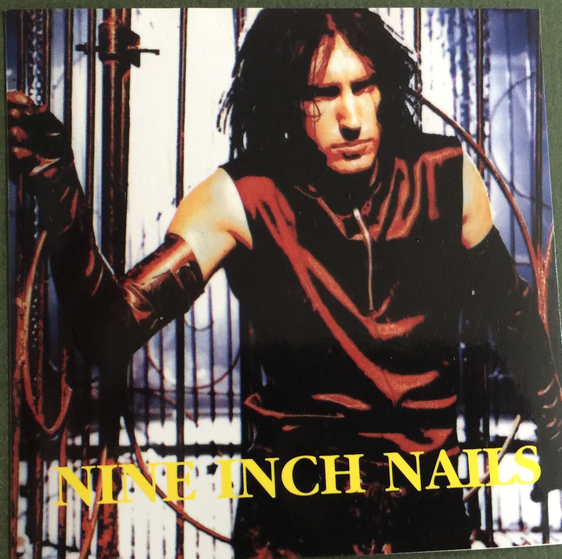 Nine Inch Nails Vintage Sticker NIN Trent Reznor 90s - Etsy Nine Inch Nails Vintage Sticker NIN Trent Reznor 90s - Etsy