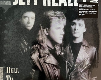 Original '90 JEFF HEALEY Band Hell To Pay Record Album Arista Records Blues Gitarr Rock FORTFARANDE FÖRSLUTEN!
