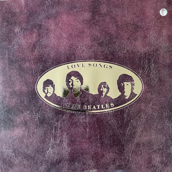 Vintage 70s Classic Rock Vinyl the BEATLES Love Songs Double