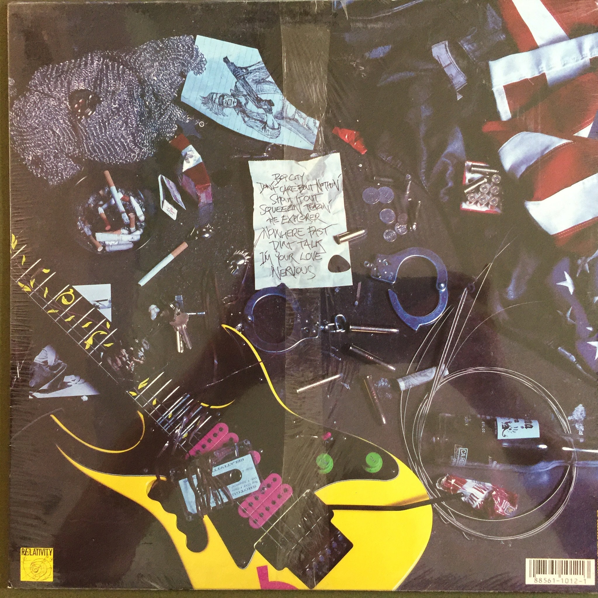 Original '89 Glam Metal Vinyl SHOTGUN MESSIAH Vintage Record