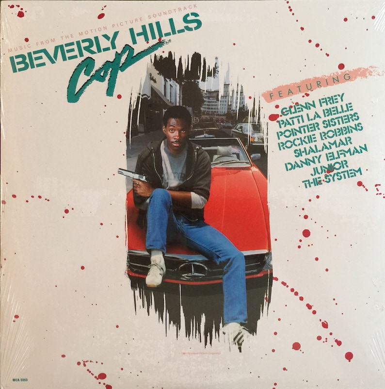 Original '84 Soundtrack Vinyl Beverly Hills Cop Record Album 80s Still SEALED Vintage AXEL F Eddie Murphy Classic Eighties LK image 1