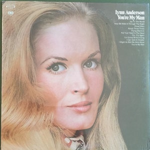 Vintage SEALED Country Vinyl LYNN ANDERSON You&#39;re My Man Record Album 70s Nashville Classic Female Columbia L@@K !