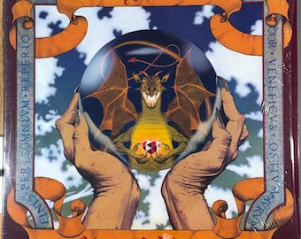 Original '85 Vinyl DIO Sacred Heart Record Album Ronnie James 80s Classic Heavy Metal Black Sabbath Rainbow In SHRINK Near Mint L@@K !