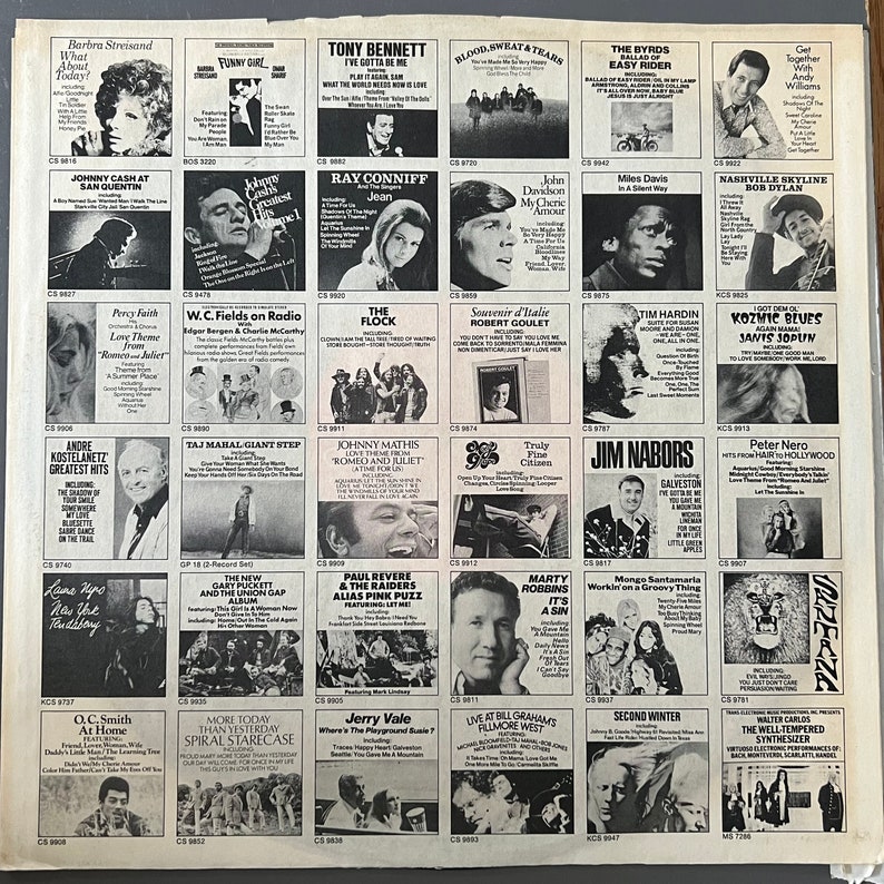 Original '68 SIMON & GARFUNKEL Bookends Vinyl Record Album 60s Folk Pop Mrs. Robinson Hazy Shade Of Winter Near Mint w/ POSTER LK WW image 3