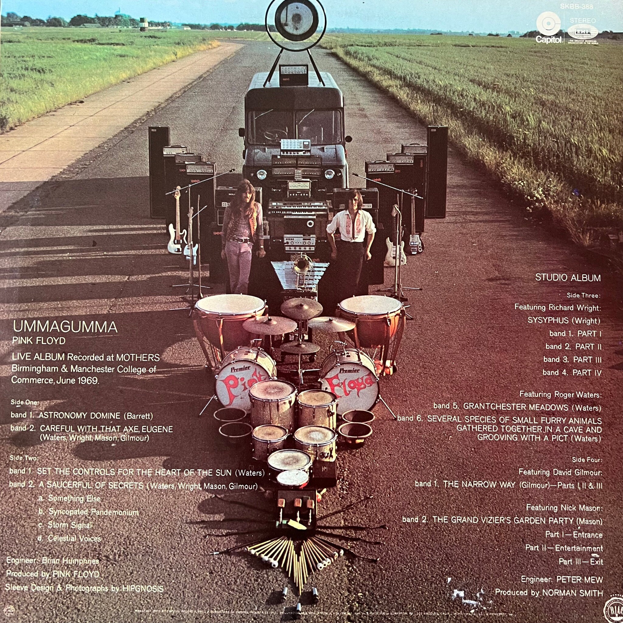 Classic 60s Rock Vinyl PINK FLOYD Ummagumma Double Record