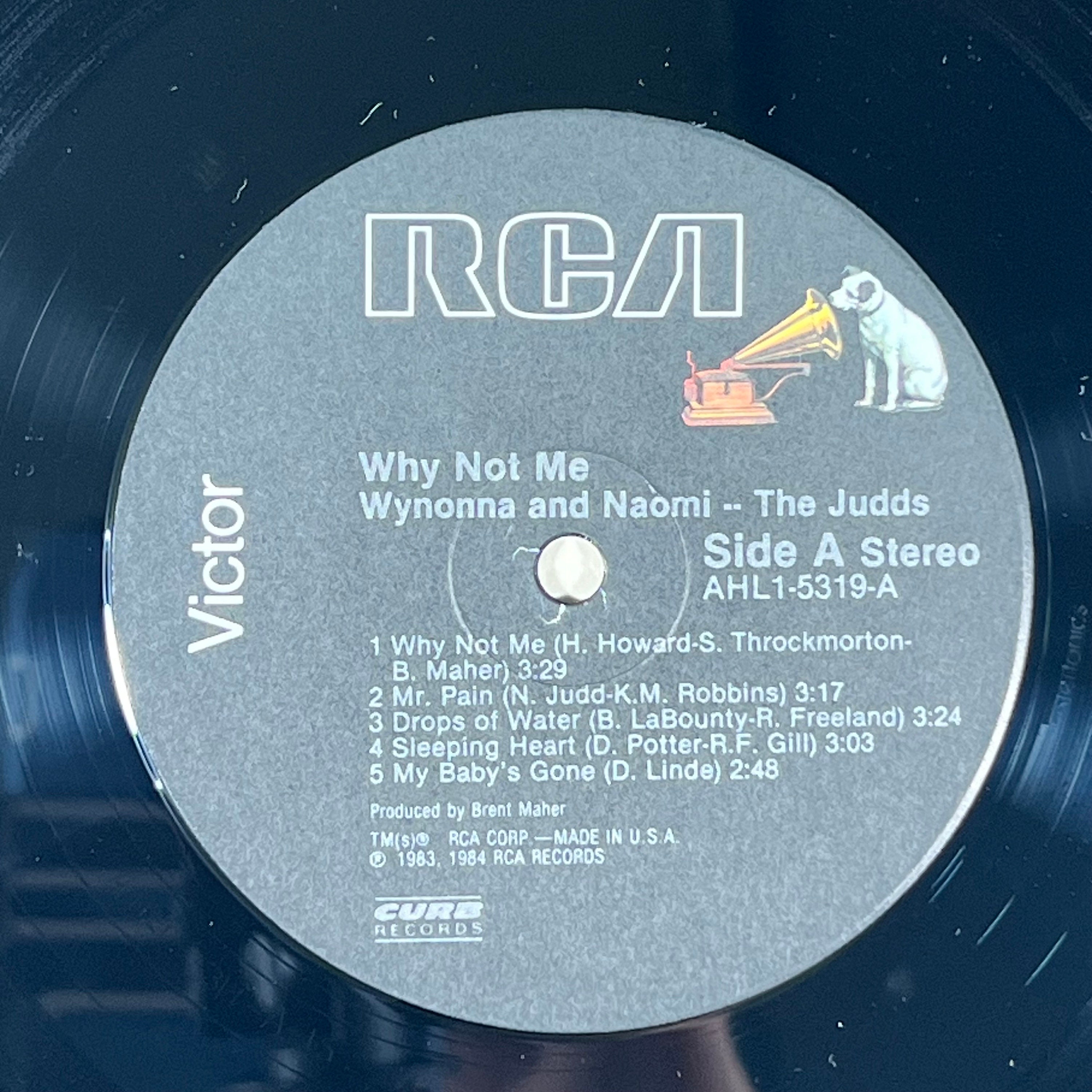Original '84 the JUDDS Why Not Me Record Album Classic 80s Country ...
