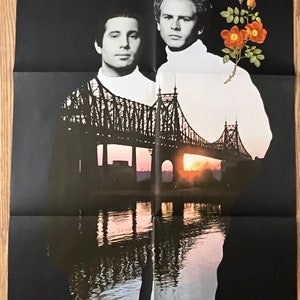 Original '68 SIMON & GARFUNKEL Bookends Vinyl Record Album 60s Folk Pop Mrs. Robinson Hazy Shade Of Winter Near Mint w/ POSTER LK WW image 5