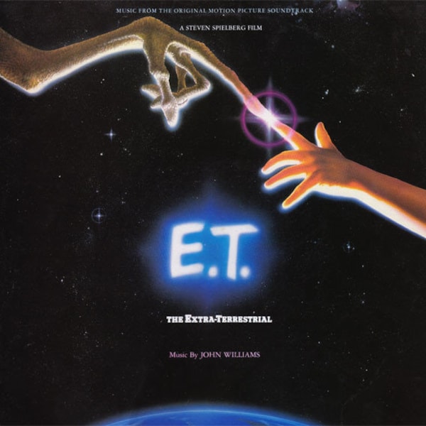 Original '82 E.T. Soundtrack Record Album Classic 80s Vinyl John Williams Steven Spielberg Fantasy VINTAGE L@@K !