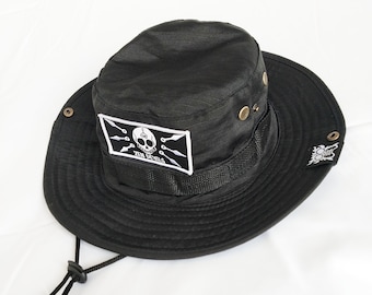 Zen Devils - the Urban Jungle Boonie Bush Hat Black Tactical