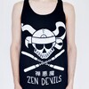 Gilet Tactique Zen Devils - Noir, Taille Unique, Style Warcore / Techwear - Neuf Avec étiquettes