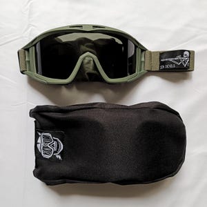 Zen Devils - The Ashes Storm Goggles [army green] Tactical Tacticool Techwear Military Ballistic Protective UV Airsoft Shooting Snow Glasses