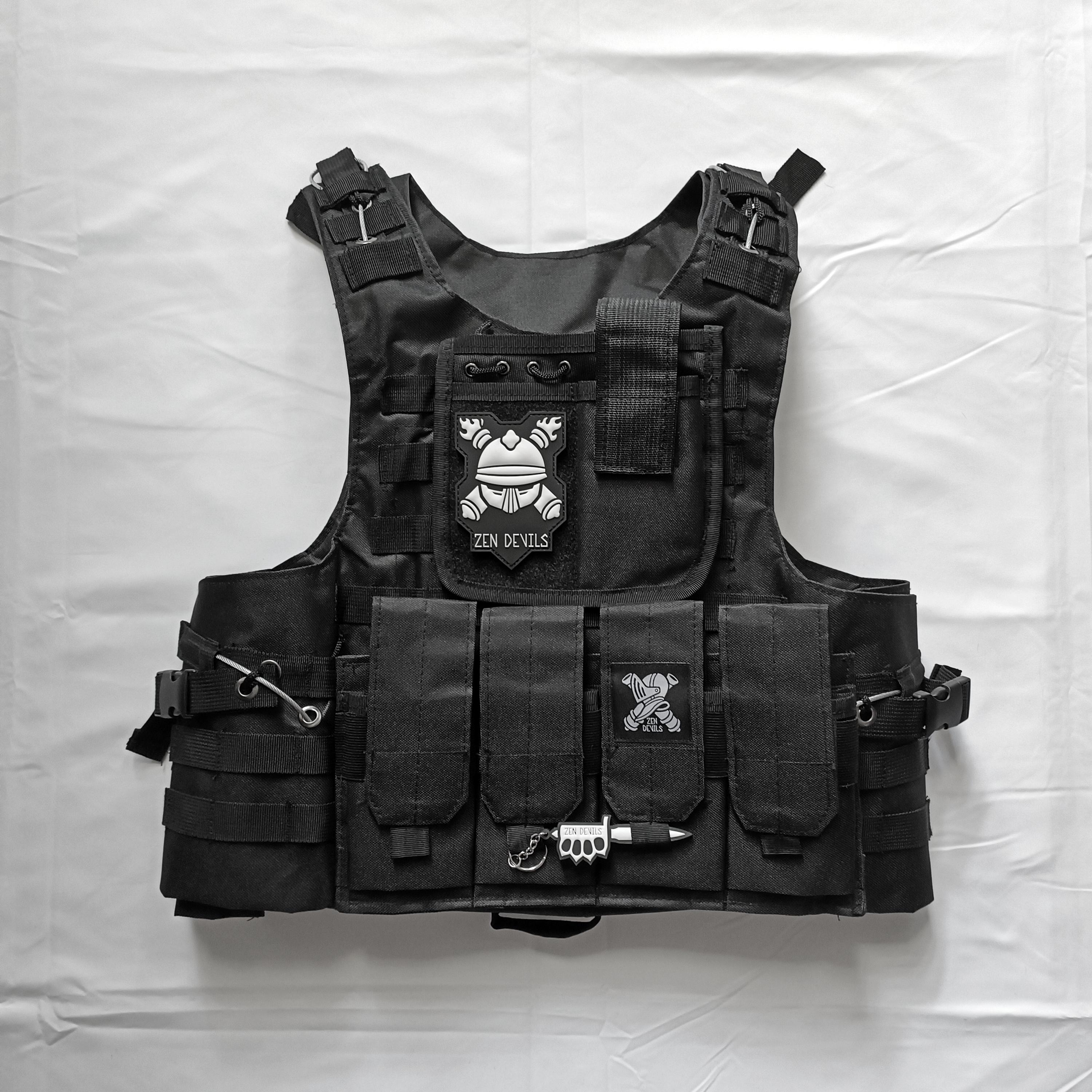 Zen Devils - the Trench Tactical Vest [black] Plate Carrier
