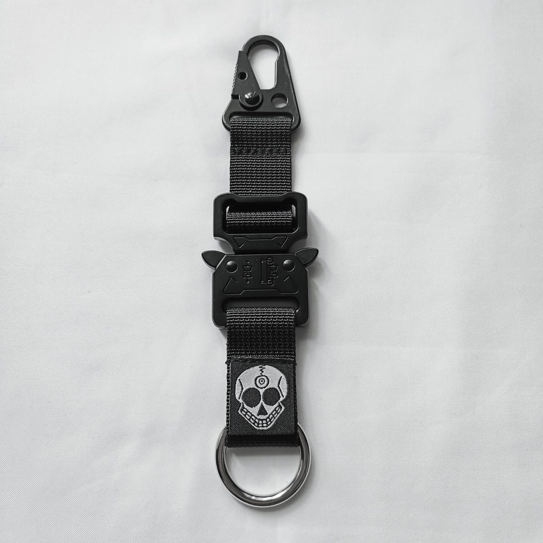Zen Keychain Zen Devils - the Quick-release Keychain Metal Carabiner Hook Darkwear ...
