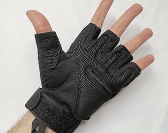 Zen Devils - Machine Gun Gloves Black Techwear Warcore