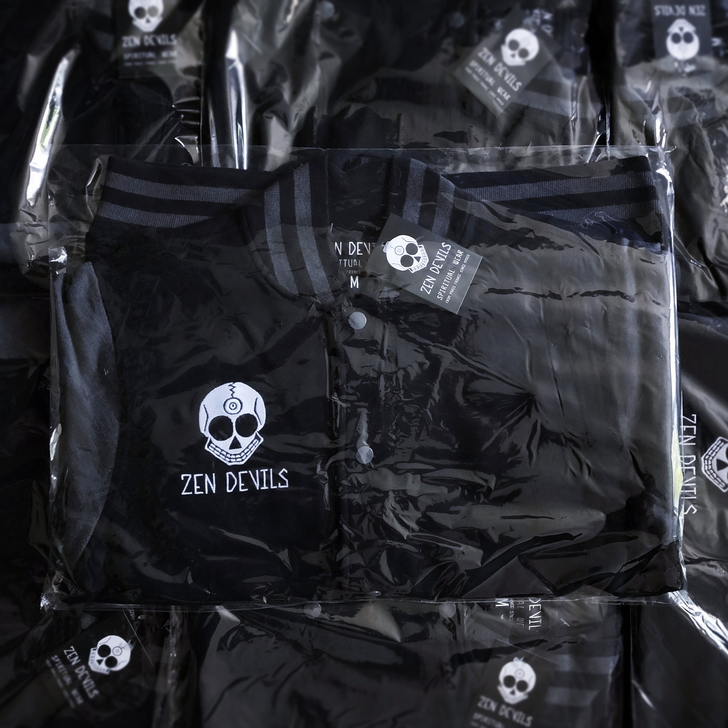Zen Devils - Dragon Varsity Jacket Hell Mind Embroidered