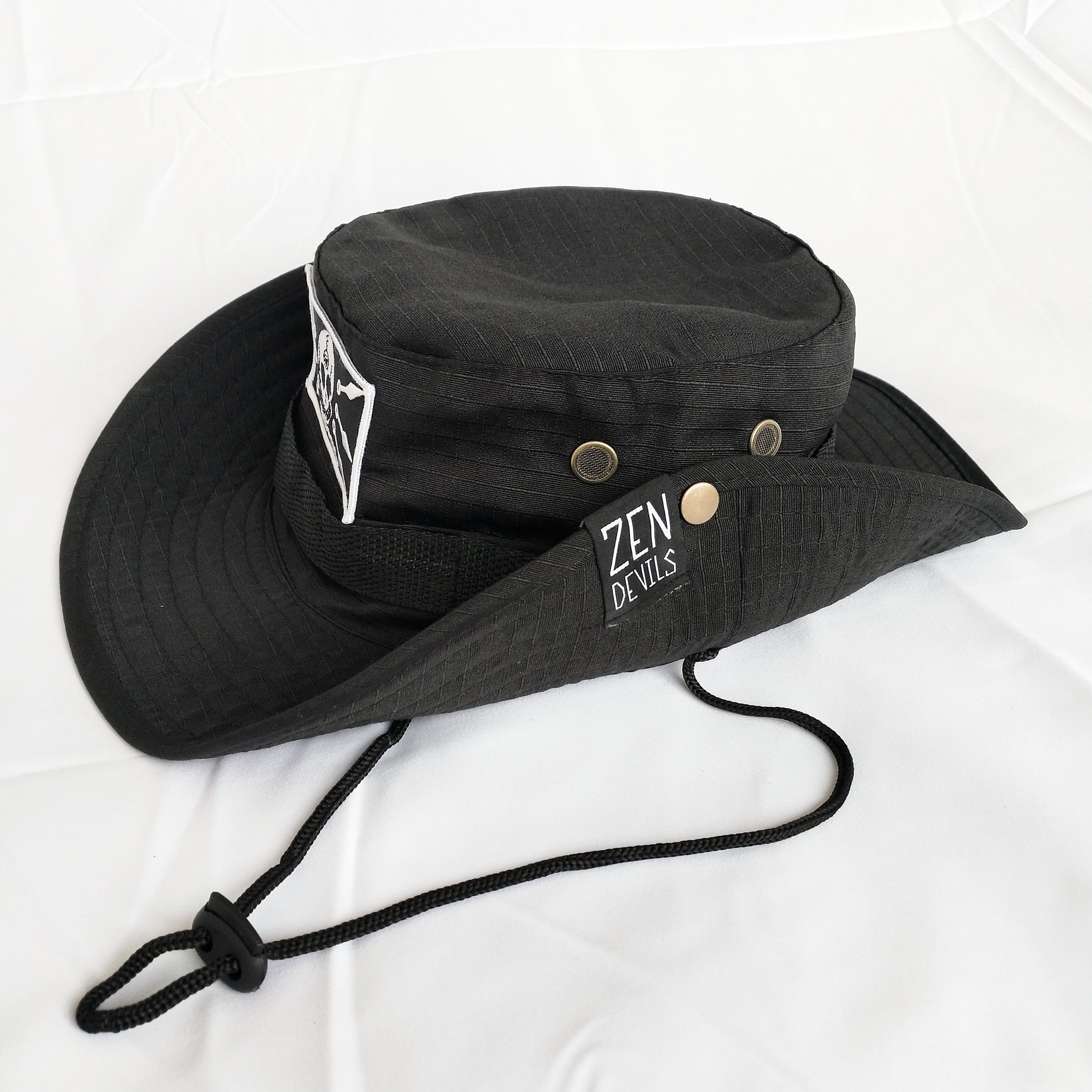 Zen Devils - the Urban Jungle Boonie Bush Hat Black Tactical