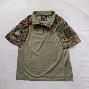 Zen Devils - Das Kurzarm-Kampfshirt UBACS [marpat camo] Taktisches T-Shirt Techwear Ripstop-Oberteil