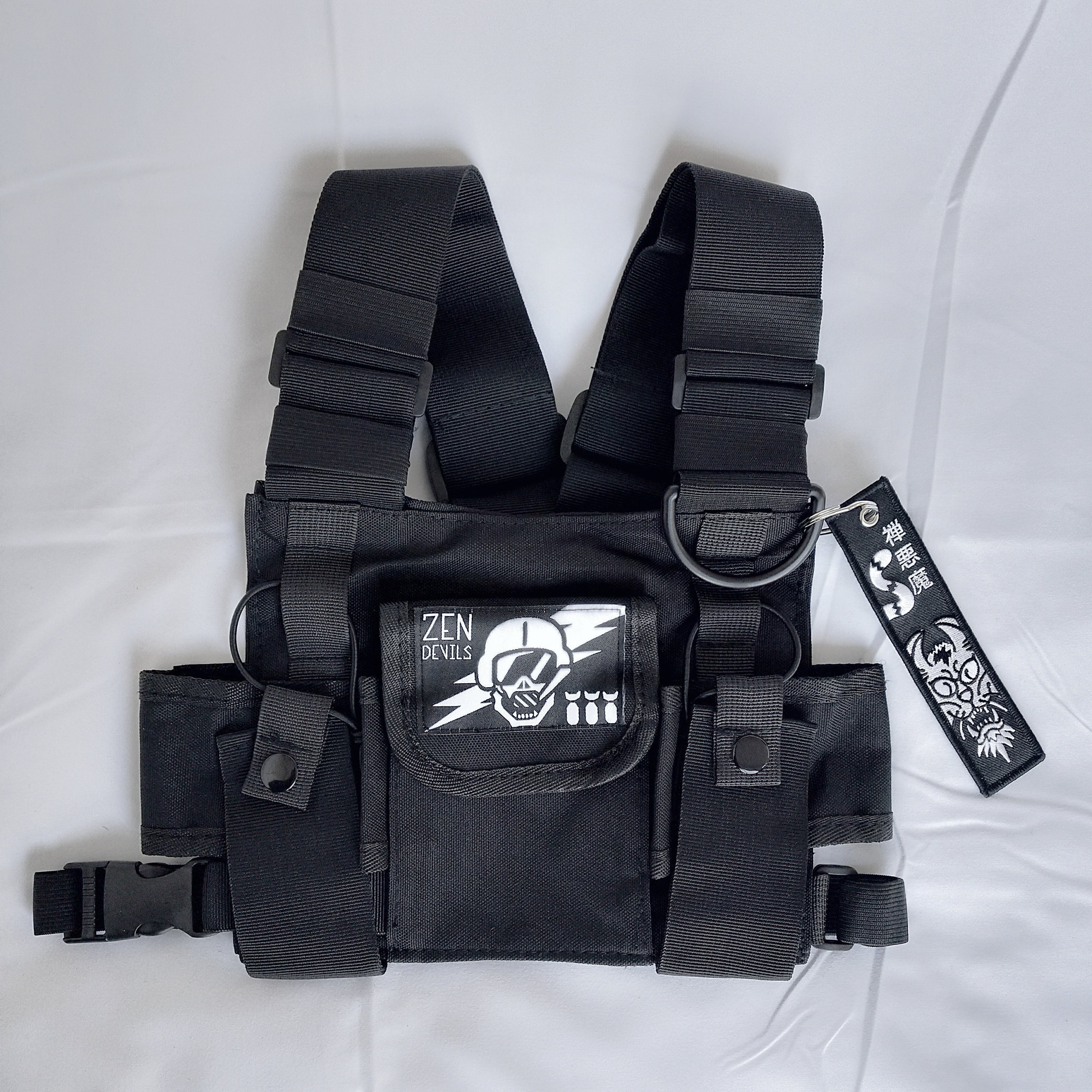Zen Devils - the Thunder Pilot Chest Bag Skull Tactical Urban