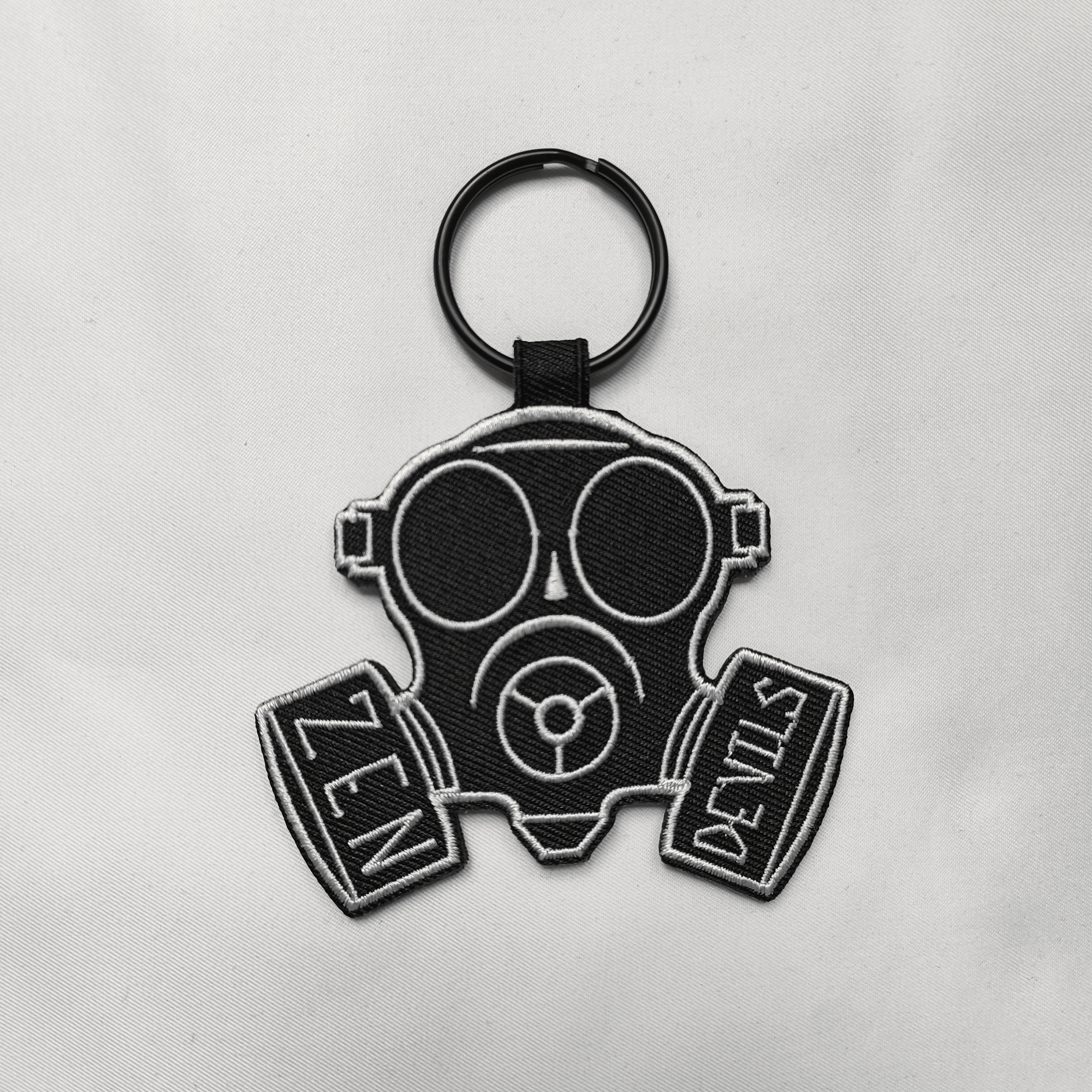 Gas Mask Key Chain - Etsy