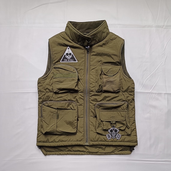 ジャケット・アウター darkwear military short cargo zip jacket