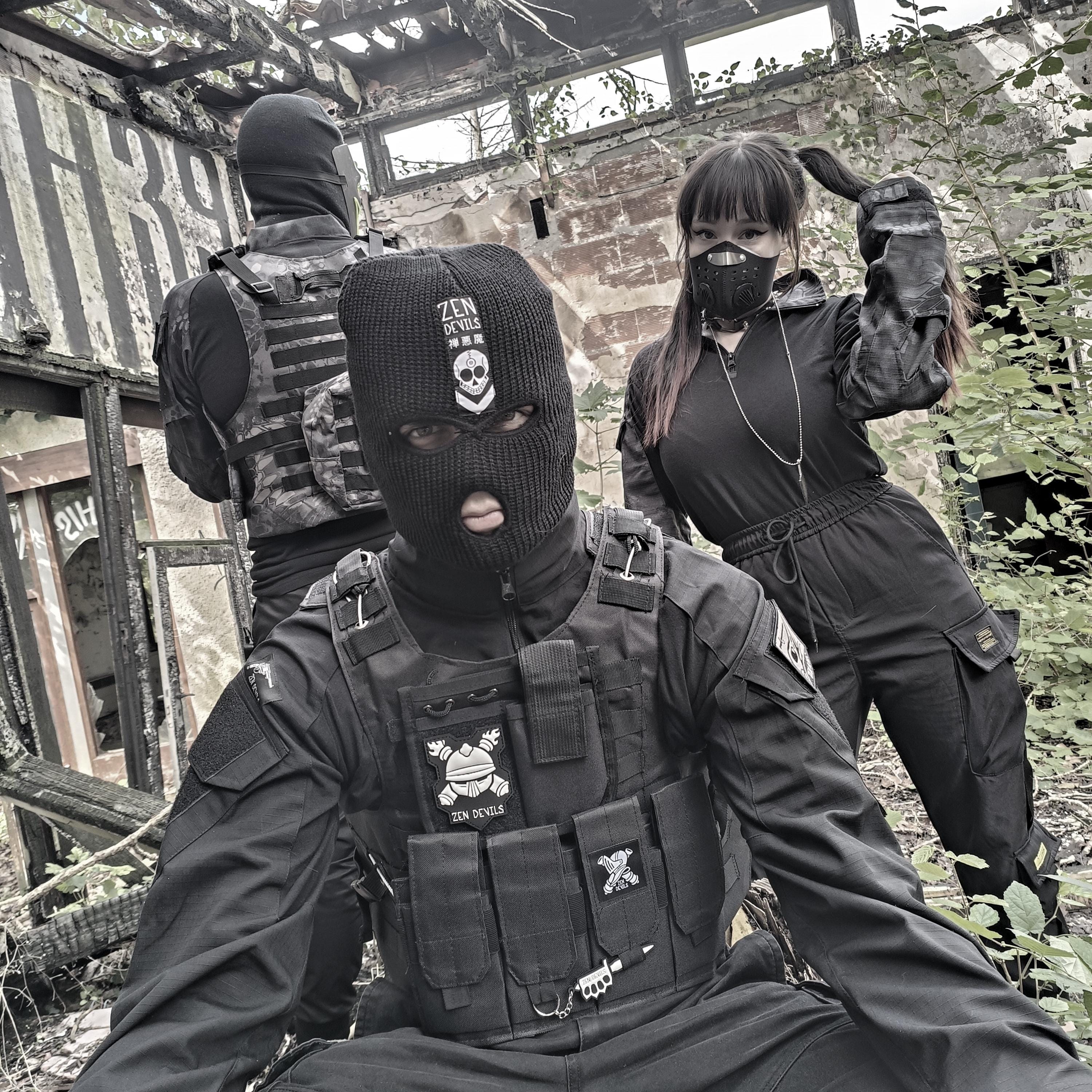 Zen Devils - the Trench Tactical Vest [black] Plate Carrier