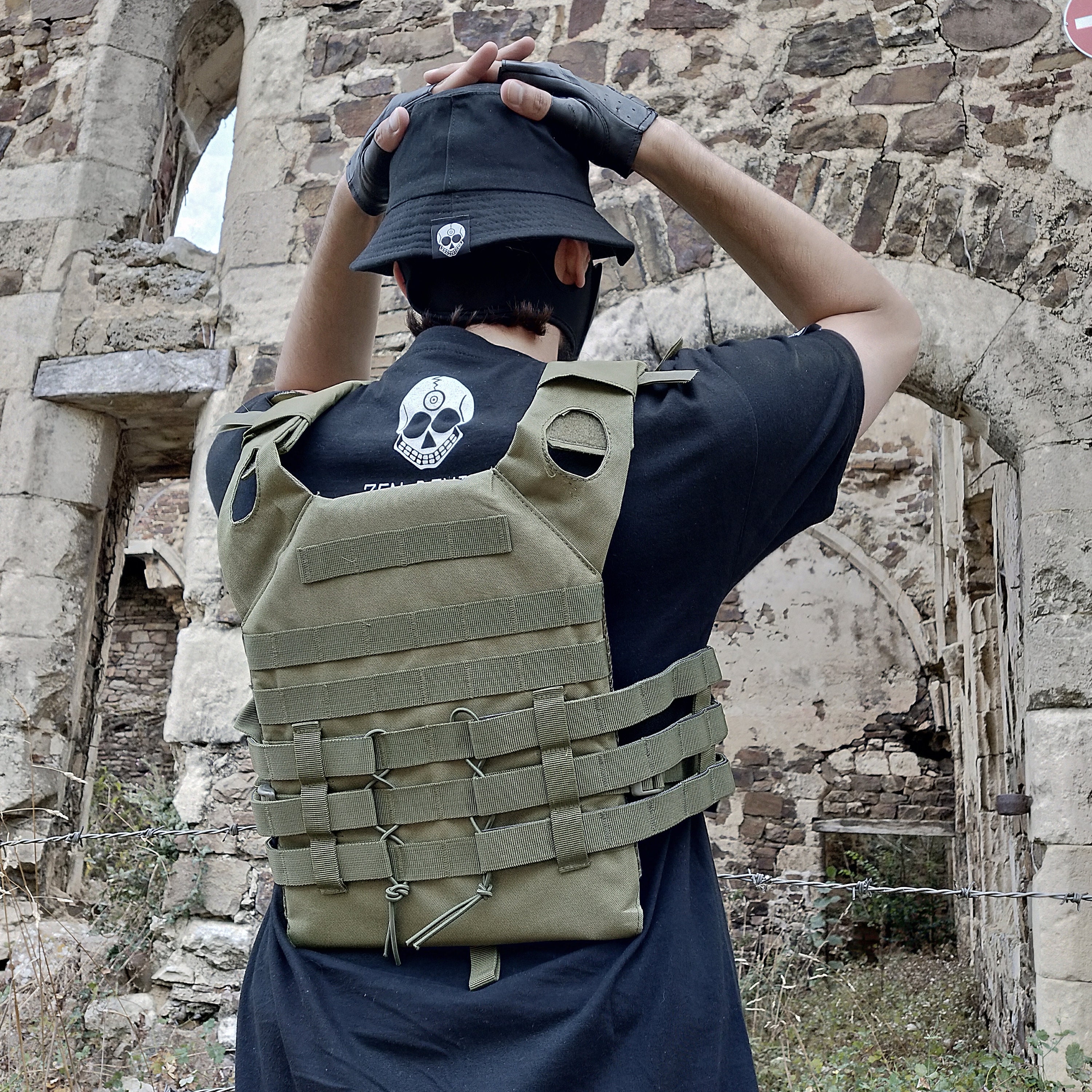 Zen Devils - the Ghost Tactical Vest (army Green) Plate Carrier