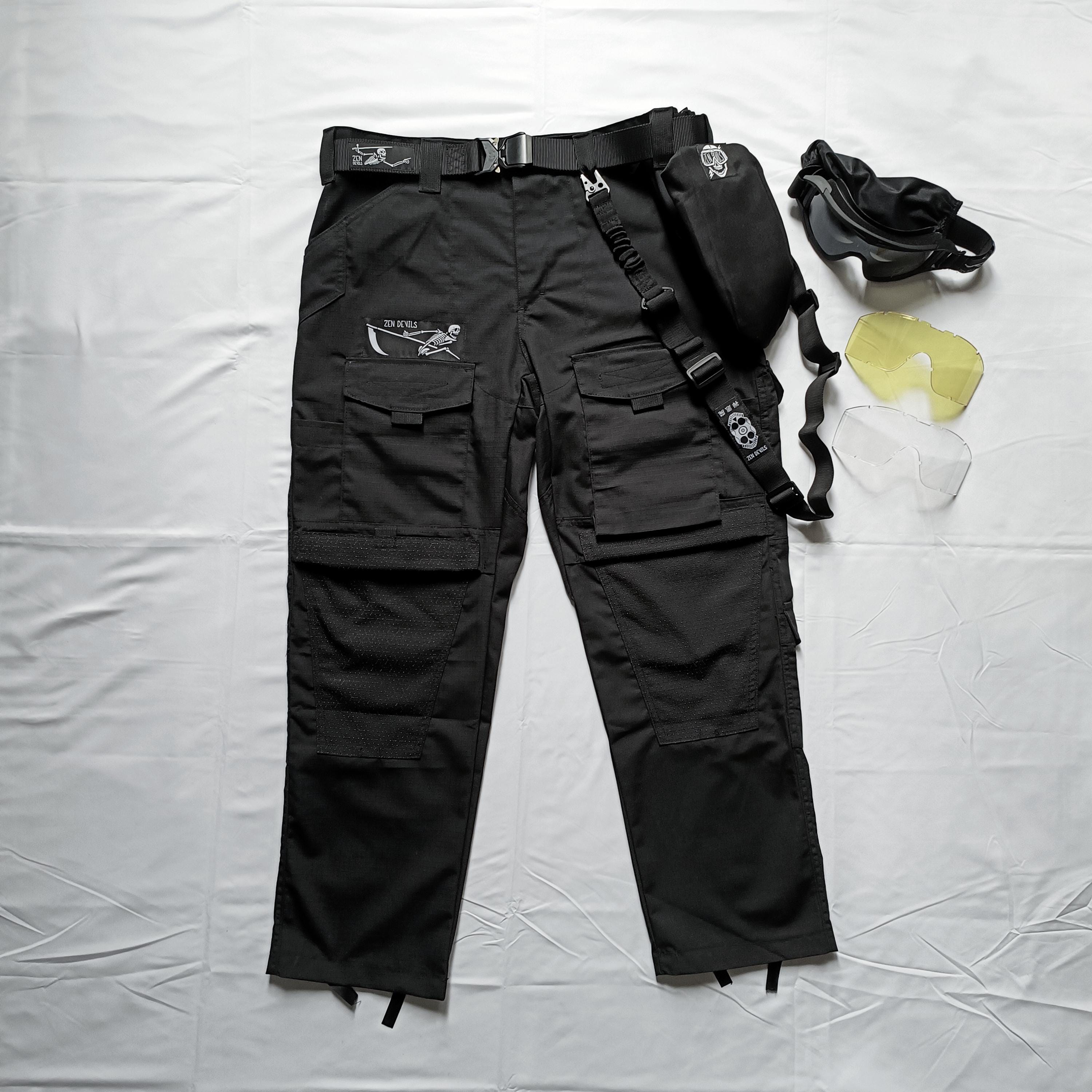 Zen Devils - the Doomsday Pants + Goggles Combo 16 Pockets Ripstop 
