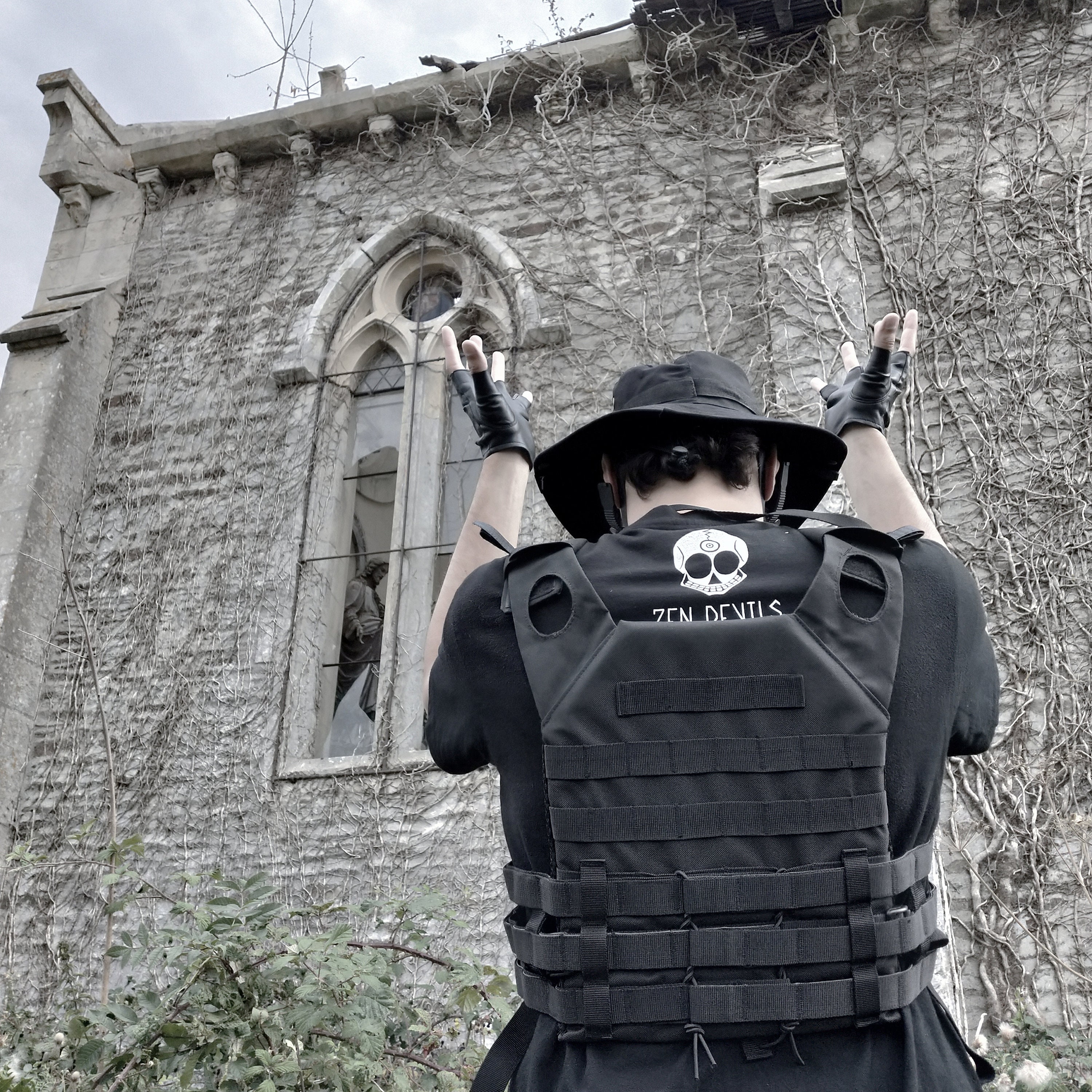 Zen Devils - the Ghost Tactical Vest (black) Plate Carrier