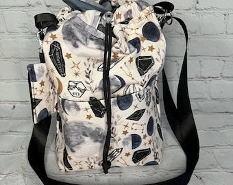Crossbody Flaschenhalter Tasche: Handy- und Kartentasche, Hands-Free Sling