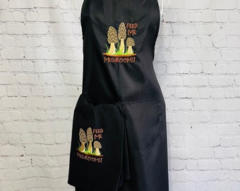 Apron, Womens Apron, Bohemian Apron, Embroidered Apron, Mothers day gift