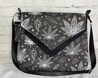 Bohemian Purse, Hippie Bag, Bum Bag, Crossbody Purse, Weed Bag, Cannabis Accessory, Mothers Day Gift